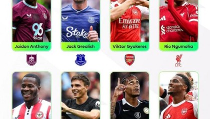 英超官方本轮最佳候选：约克雷斯领衔，格拉利什&amp;amp;恩古莫哈在列